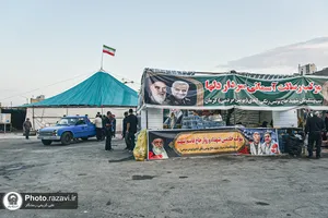 بازدید مدیرعامل بنیاد کرامت رضوی از مواکب اطراف حرم امام رضا علیه&zwnj;السلام 