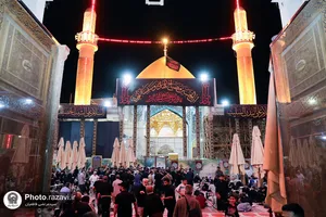 تشرف کاروان سفیران امام رئوف به حرم امامین عسکریین (علیهم&zwnj;السلام)