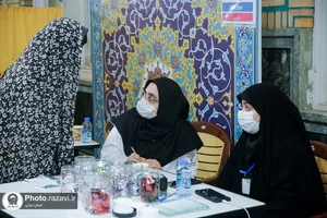 خدمت&zwnj;رسانی به زائران بارگاه منور رضوی در شبهای قدر