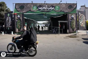 مواکب خدمت&zwnj;رسان دهه آخر صفر در مشهد-1