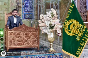 جلسه سنتی قرآن کریم در مسجد گوهرشاد