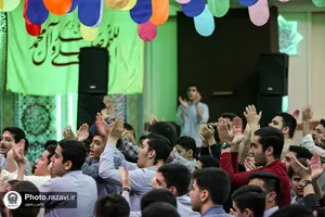جشن ولادت جوادالائمه در دبیرستان پسرانه امام رضا(علیه&zwnj;السلام)