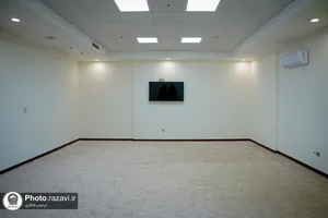 بازدید خواهران خدمه انتظامات حرم مطهر رضوی از خوابگاه &laquo;سرای نجمه خاتون سلام&zwnj;الله علیها&raquo;