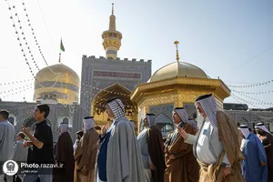 تشرف شیوخ عشایر عراق به حرم مطهر-۳