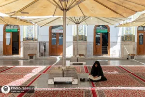 سایه بر سر زائران امام مهربانی