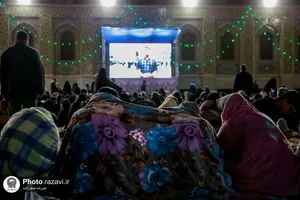 مراسم تحویل سال 1402 در حرم مطهر رضوی - 1