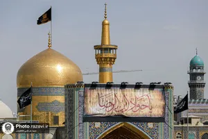 نصب کتیبه&zwnj;های شهادت جوادالائمه علیه&zwnj;السلام در حرم مطهر رضوی