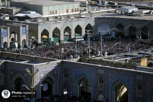 اقامه نماز عید سعید فطر در حرم مطهر رضوی