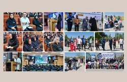 همایش بزرگ پیاده‌روی خانوادگی و جشنواره ورزشی در بیمارستان رضوی برگزار شد