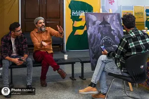 رويداد هنري &laquo;پرچم بر زمين نمي&zwnj;افتد&raquo;-2
