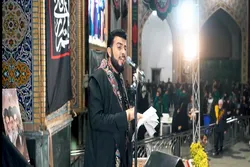 زائران عرب زبان امام رئوف، عزای سیدالشهدا (ع) را به سوگ نشستند