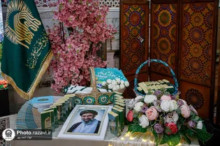Iraqi students visit Imam Reza Shrine