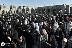 اقامه نماز عید سعید فطر در حرم مطهر رضوی-2