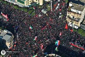 تشییع پیکر رهبر شهید انقلاب در مشهد مقدس-1