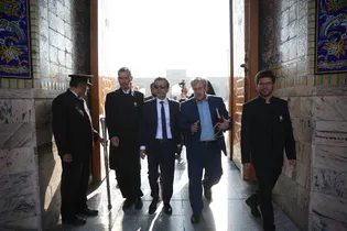 تشرف سرکنسول جدید پاکستان در مشهد به حرم مطهر رضوی