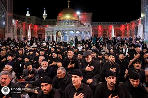عزاداری سنتی شب دوم محرم در &laquo;حسینیه حرم&raquo;