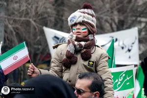 راهپیمایی پرشکوه 22 بهمن در مشهد-٢