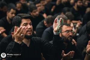 بزرگداشت رهبر شهید انقلاب در حرم مطهر رضوی