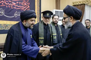 تشرف کاروان سفیران امام رضا علیه&zwnj;السلام به حرم امامین عسکریین