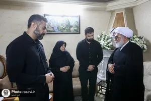 دیدار تولیت آستان قدس رضوی با خانواده شهدای حملات تروریستی رژیم صهیونیستی-2