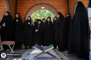 بازدید کارکنان آستان قدس رضوی از زائرسرای رضوی
