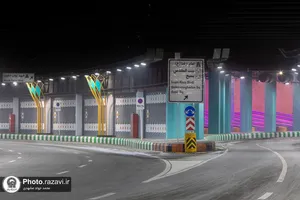 اصلاح و بازسازی زیرگذر حرم مطهر رضوی