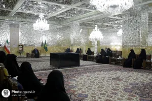 دیدار بانوان شاغل در آستان با تولیت آستان قدس رضوی