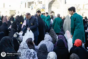 اقامه نماز عید سعید فطر در حرم مطهر رضوی - 2