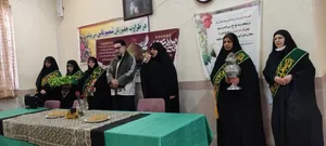 عرض ارادت به امام مهربانی ها در دبیرستان بابل