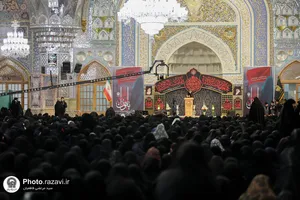 اجتماع بانوان فاطمی در حرم مطهر رضوی