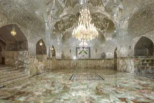 عکس با کیفیت : رواق دارالسلام حرم امام رضا علیه السلام