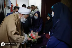 بازدید تولیت آستان قدس رضوی از موسسه توانبخشی همدم