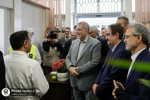 بازدید وزیر بهداشت از خدمات درمانی دارالشفا در ایام نوروز