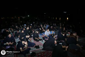 عزاداری دهه اول محرم در پردیس خواهران دانشگاه امام رضا(علیه السلام)