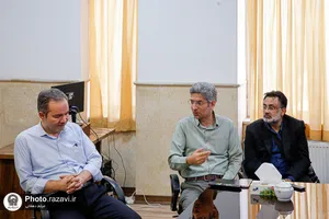 حضور دانش&zwnj;آموزان افتخارآفرین تیم ملی المپیاد هوش مصنوعی در دبیرستان و دانشگاه امام رضا علیه&zwnj;السلام 