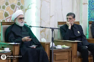 دیدار اعضای کمیسیون اصل ۹۰ مجلس شورای اسلامی با تولیت آستان قدس رضوی