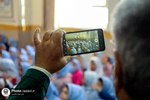 توزیع صبحانه گرم در دبستان دخترانه شهید عامل مشهد