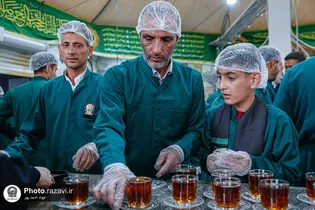 خانواده فداکار آتش نشان بهشهری به زیارت امام هشتم آمدند