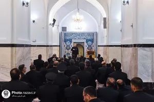 آیین سنتی صلا در حرم مطهر رضوی