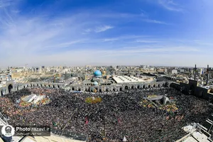 مراسم تحویل سال 1404 در حرم مطهر رضوی-1