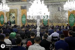 دیدار جمعی از ورزشکاران با تولیت آستان قدس رضوی
