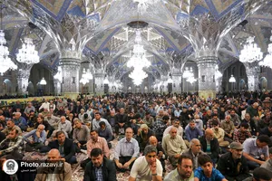 ویژه برنامه شب 13 آبان در حرم مطهر رضوی