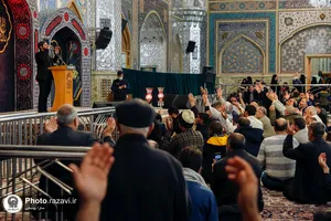 حال و هوای حرم مطهر رضوی در شب شهادت امام هادی علیه&zwnj;السلام
