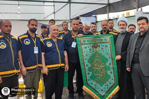حضور معاون بین&zwnj;الملل آستان قدس رضوی در مواکب دهه آخر صفر