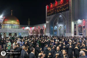 عزاداری هیأت&zwnj;های مذهبی کشور افغانستان در حسینیه حرم