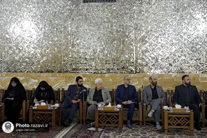 دیدار اعضای ستاد بزرگداشت دهه کرامت با تولیت آستان قدس رضوی