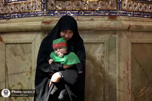 همایش "شیرخوارگان حسینی" در حرم مطهر رضوی-2