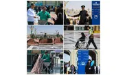 میزبانی ۱۲ هزار خادم رضوی از زائران در برنامه تحویل سال و نماز عید فطر