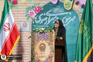 آیین بازگشایی مدارس امام رضا(ع)