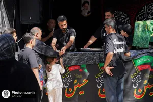 مواکب خدمت&zwnj;رسان دهه آخر صفر در مشهد-1